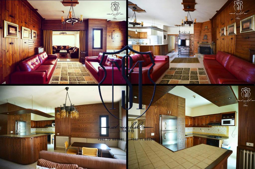 Saint Michel Chalets Al Arz Kültér fotó